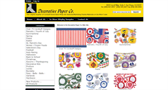 Desktop Screenshot of decorativepaper.com